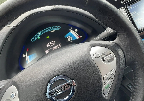 Nissan Leaf cena 35900 przebieg: 108072, rok produkcji 2014 z Wolbórz małe 781